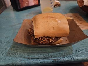 Impossible frita at Fritas Cuban Burger Cafe in Key West