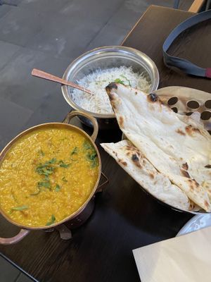 tarka dal (13.90)  at Naan N Curry in Gera