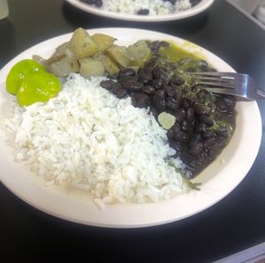 Lots of good stuff and warm tortillas to make tacos!!  at El Apetito Buffet in Oaxaca