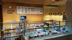 the stall at Iku Wholefoods Kitchen - Westfield Plaza in Sydney