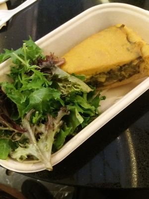Quiche at Iku Wholefoods Kitchen - Westfield Plaza in Sydney