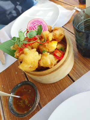 Cauliflower wings at Antasia Beach Club in Paphos