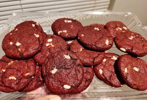 Vegan Red Velvet Cookies at Nat's Vegan Bliss in La Puente