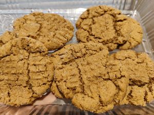 Peanut Butter Cookies at Nat's Vegan Bliss in La Puente