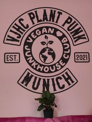 "" at Vegan Junkhouse Club in Munich