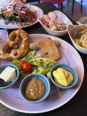 Bayrischer Teller   at Vegan Junkhouse Club in Munich