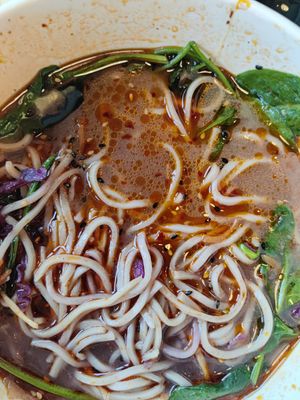 Vegan ramen at Kung Fu Street Food in Copenhagen