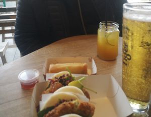 Baobuns and springrolls at Kung Fu Street Food in Copenhagen