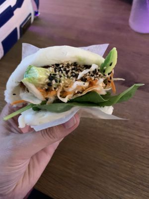 Vegan bao  at Kung Fu Street Food in Copenhagen