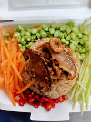 ข้าวคลุกกะปิ at Tukta in Koh Tao