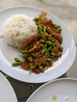 Vegan Fried Chili paste at Tukta in Koh Tao