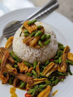 Vegan Fried Chili paste at Tukta in Koh Tao