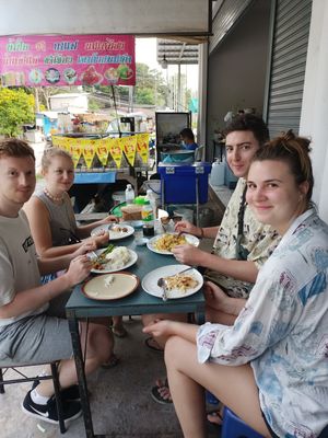 Thank you 🙏 kaa tukta Krua Juy vegan vegetarian food at Tukta in Koh Tao