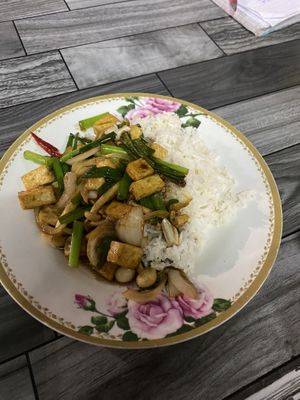 Tofu curry   at Tukta in Koh Tao