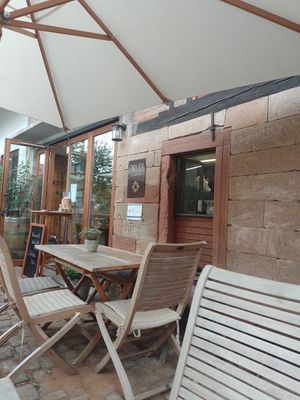 Garten at Café Endlich in Bad Koenig