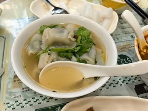 Non-spicy dumplings. Also a nice option. at The Soy House - 合和荳品 in Hong Kong Island