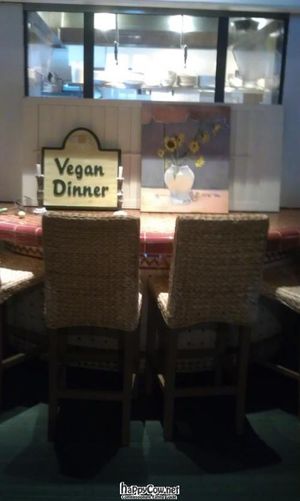 This seating arrangement is the only one in this particular room, so it is private.  at Adama in Santa Barbara