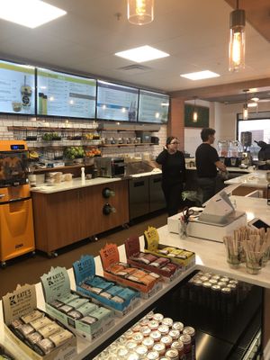 Inside at OMG Juice Bar in Peachtree City