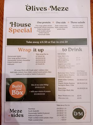  at Olives and Meze in South West London