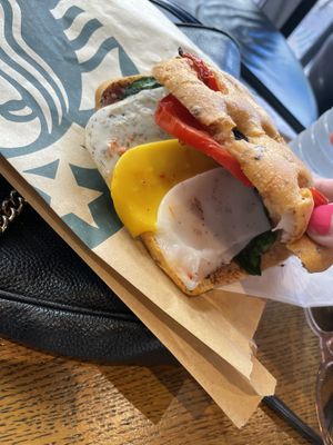   at Starbucks in Istanbul