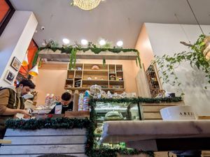 Inside at Arezu Moda in Istanbul