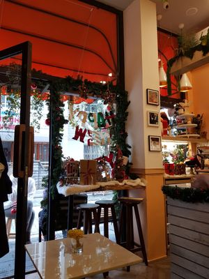 Christmas spirit :) at Arezu Moda in Istanbul