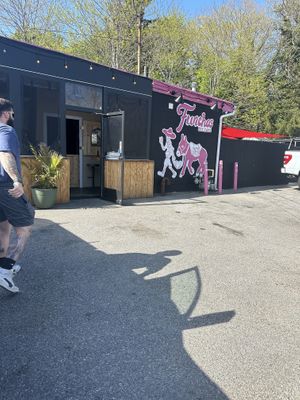 Outside  at Funchos in Riverhead