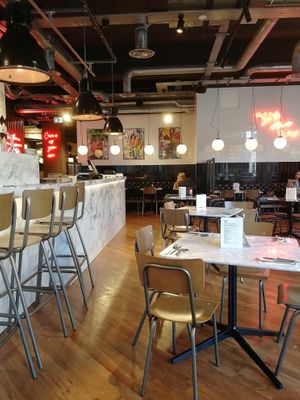 Interior  at Pizza Punks in Leeds