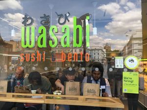 Front at Wasabi in South West London
