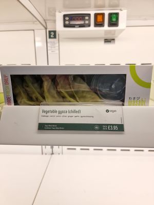 Gyoza at Wasabi in South West London