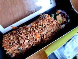 Yasai dragon roll at Wasabi in South West London