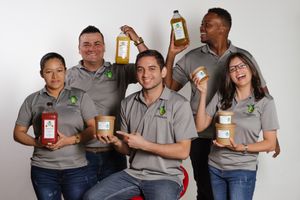 Our super team!!  at Avegado in Panama City