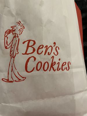 togo bag at Ben's Cookies - Covent Garden in London