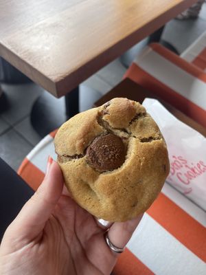 Choc chip vegan cookie  at Ben's Cookies - Covent Garden in London