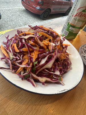 Cabbage salad   at Mezza Grill Restaurant in Sofia