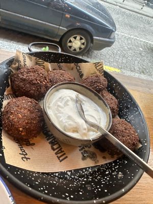 Falafel   at Mezza Grill Restaurant in Sofia