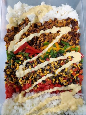 Vegetarian Taco Fiesta at Pasty Haus in Frankenmuth