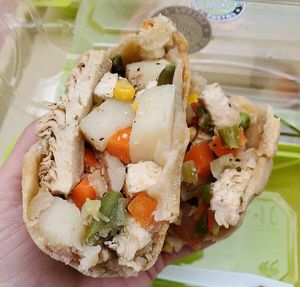 Vegan ChickN at Pasty Haus in Frankenmuth