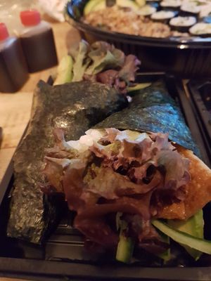 Handrol (vegan, zonder mayonaise) at I Love Sushi in Spijkenisse