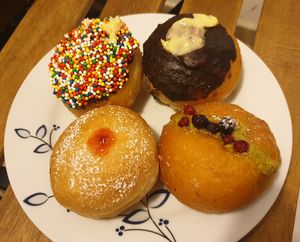 Sufganiot!!! at Perla Bakery - מאפיית פרלה in Kiryat Motzkin