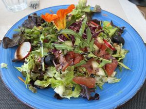 Salad   at Conchinha in Porto Moniz