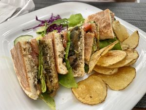  Vegan sandwich   at Conchinha in Porto Moniz