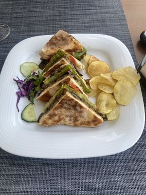 Vegan Sandwich  at Conchinha in Porto Moniz