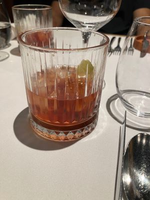 Polish Negroni at Opasly Tom in Warsaw