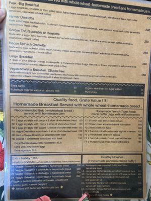   at Peak Cafe in Koh Lanta