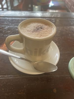 Walnut cappuccino   at Peak Cafe in Koh Lanta