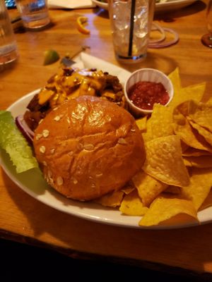 Caramelized onion and fig sandwich at Sweet Melissa Cafe in Laramie