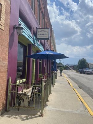 Entrance  at Sweet Melissa Cafe in Laramie