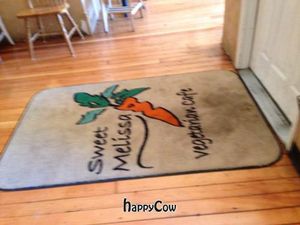 personalized carpet at Sweet Melissa Cafe in Laramie