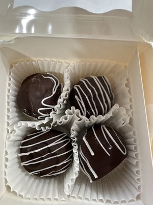 Truffles  at Veg on Board in Calverton